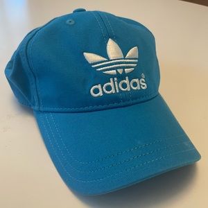 Blue adidas hat